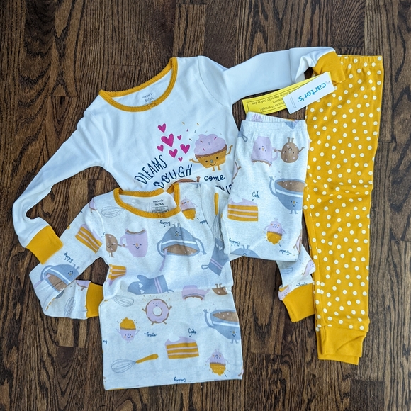 Carter's Pajamas New Carters Girls Cupcake Pajama Set 3t Poshmark